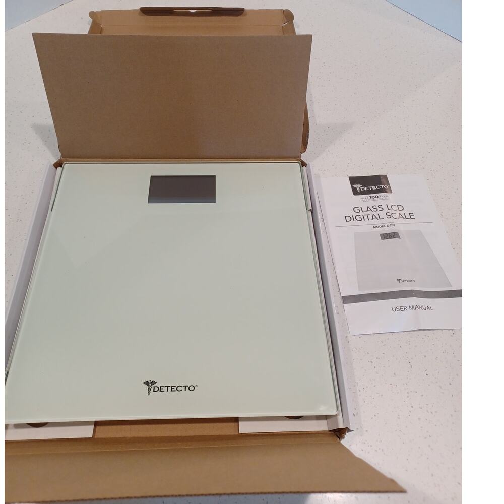 Detecto Glass LCD Digital Scale - Picture 3 of 8